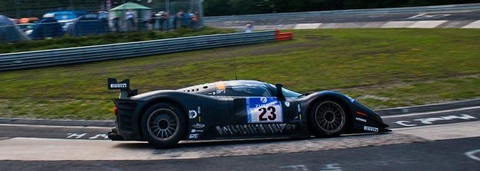 How the P4/5 Competizione Battled Fate at the Nürburgring 24 Hrs