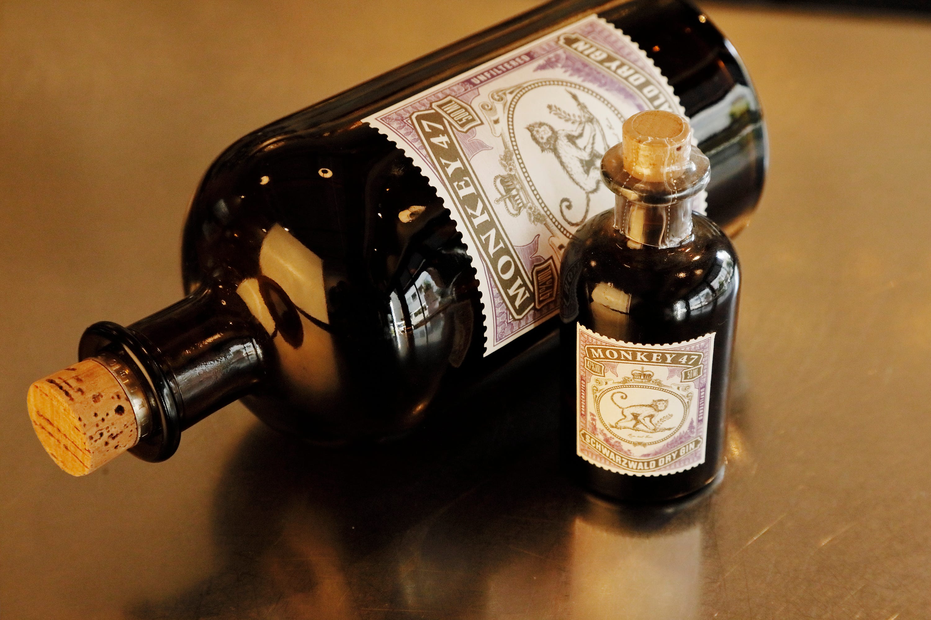 ☆フェルト☆【未開封】モンキー47 ヘンドリックス ジン 2本セット