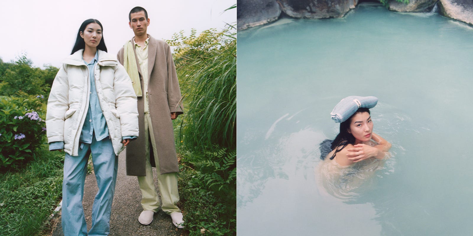 オーラリー」と「テクラ」が初コラボ。温泉文化にインスパイアされた