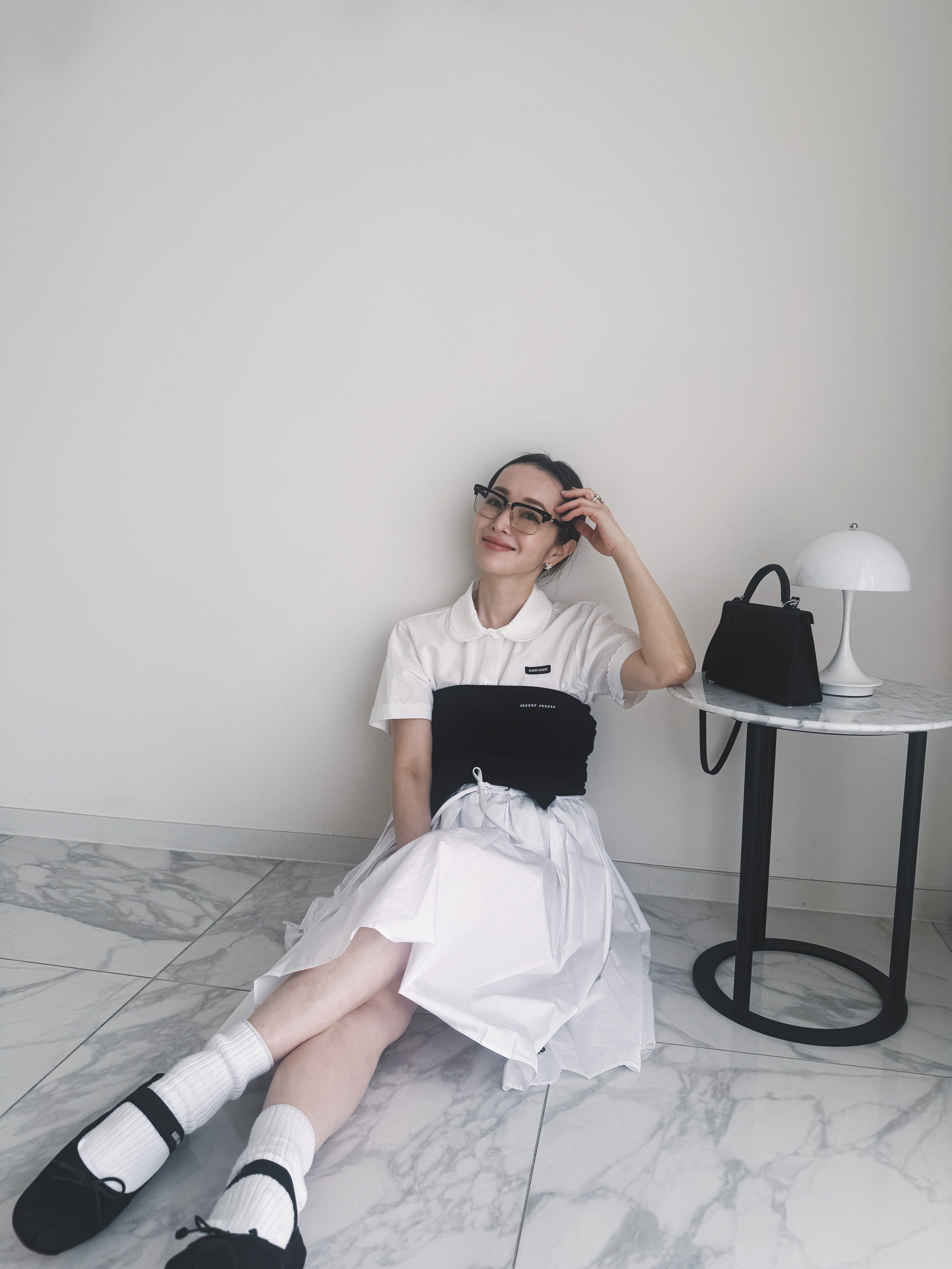 MIU MIU グレー ニット帽 Mサイズ翁安芸 MIU MIU グレー ニット帽 Mサイズ