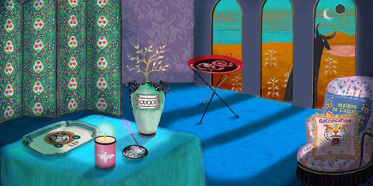 グッチ」の美学に囲まれる暮らしを♡ 「グッチ デコール」新作にフォーカス