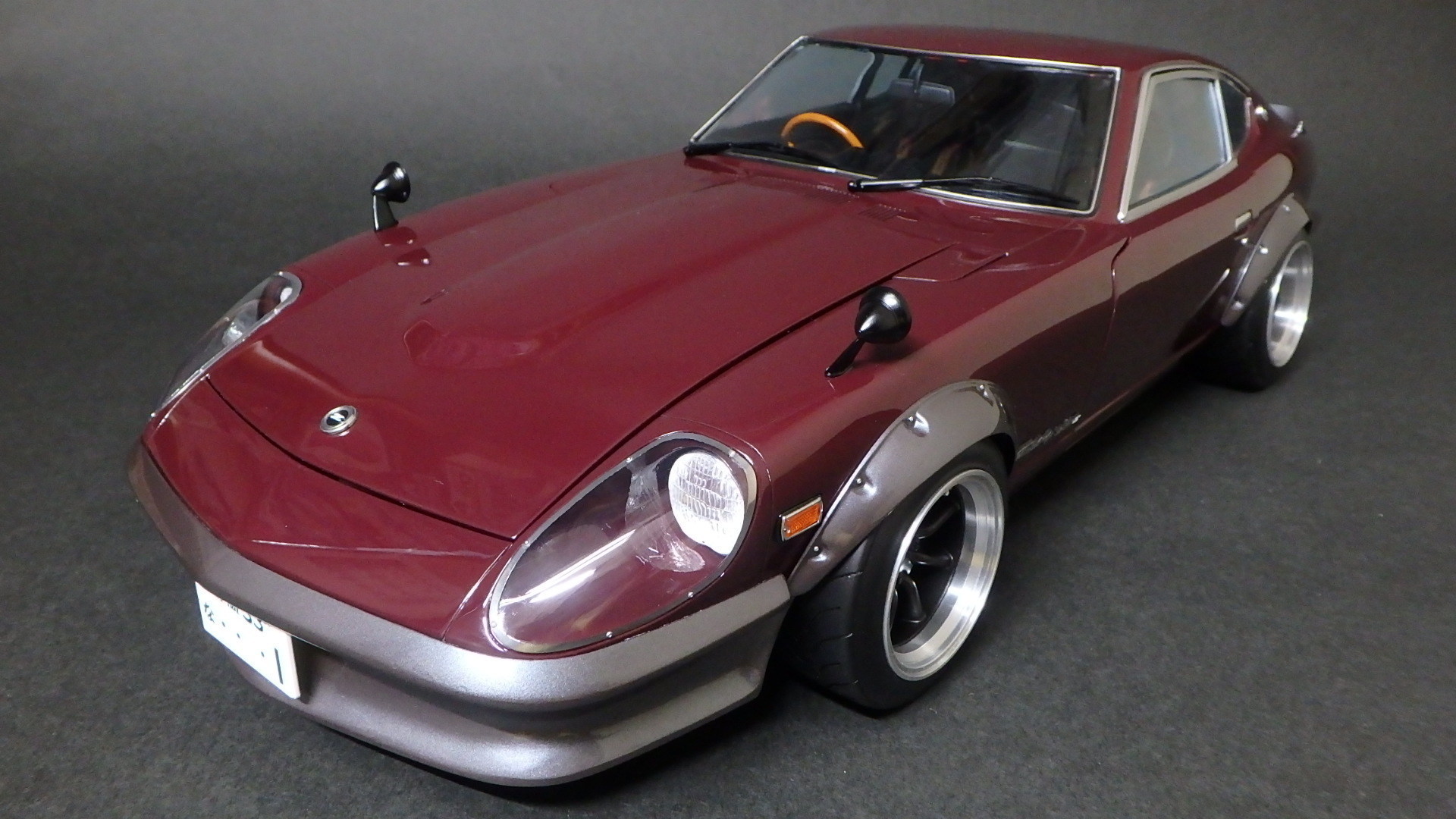 タミヤ 1/12 DATSUN フェアレディ240ZG 市販タイプ 説明書コピー