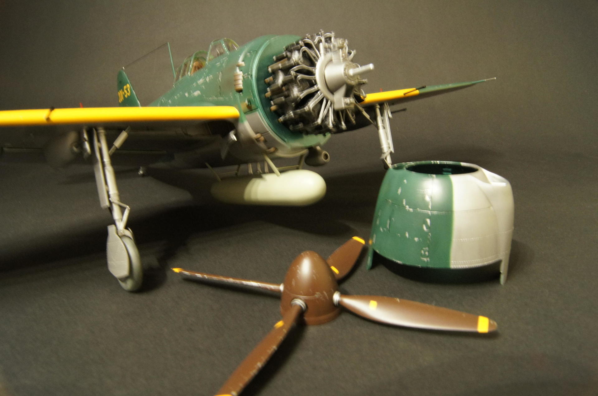 タカラレベル 1/32 紫電11型甲