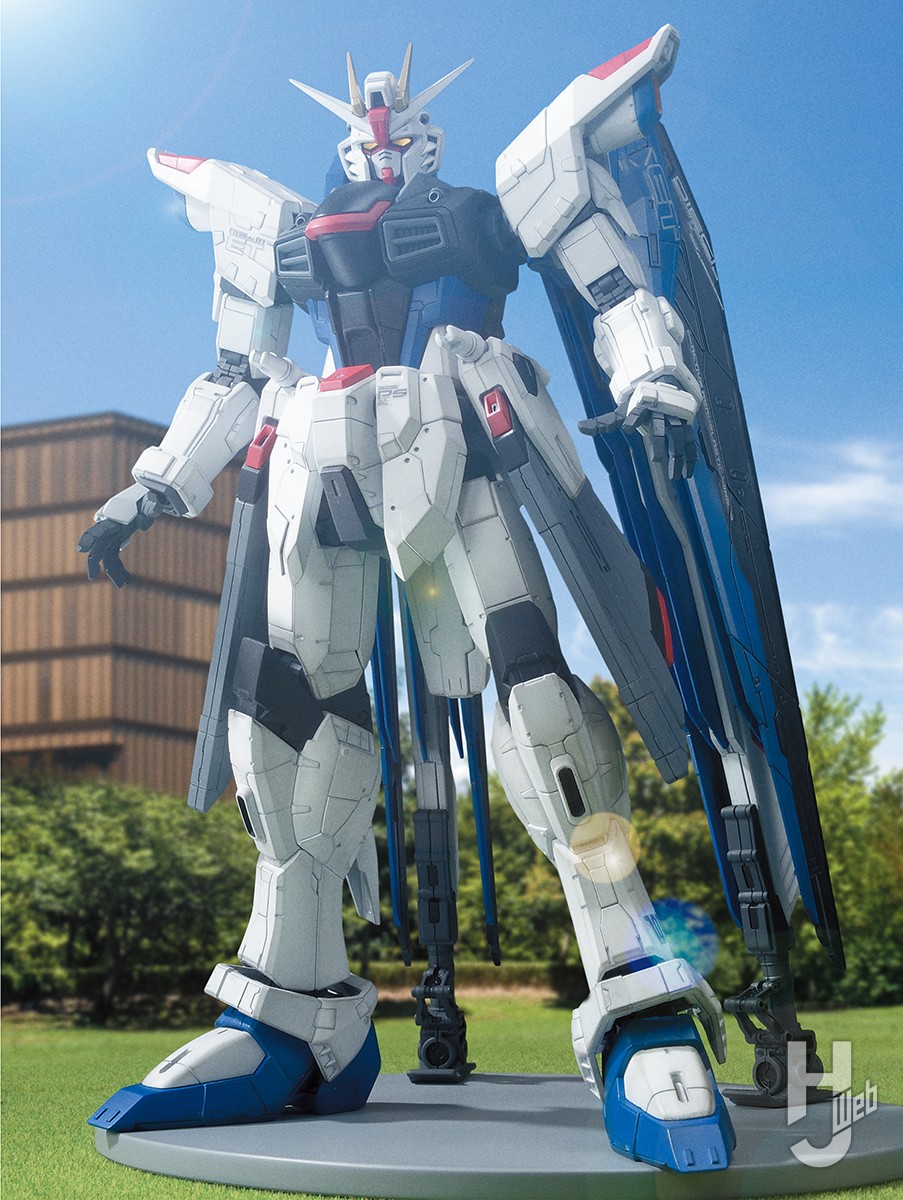 フリーダムガンダム Ver.GCP」をブラッシュアップして製作！ 実物大の