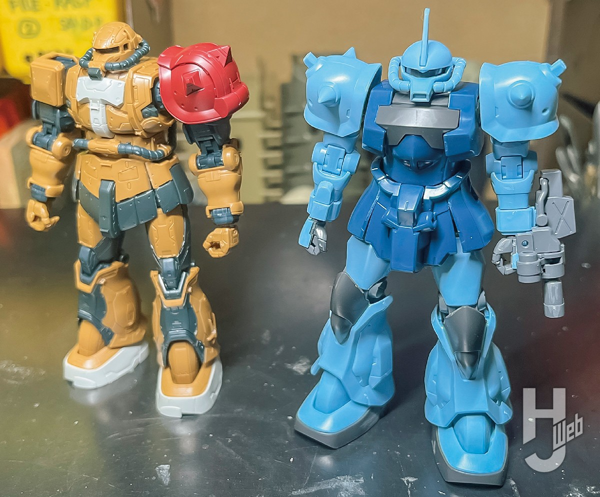 復讐のレクイエム』数々の活躍を遂げたグフカスタムをミキシングで製作