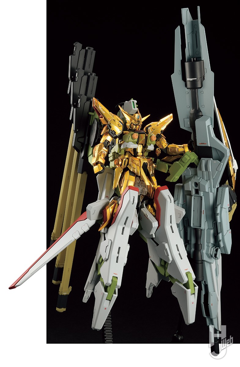 RGアカツキ（オオワシ装備）」＆「シラヌイパック」をメッキを活かした