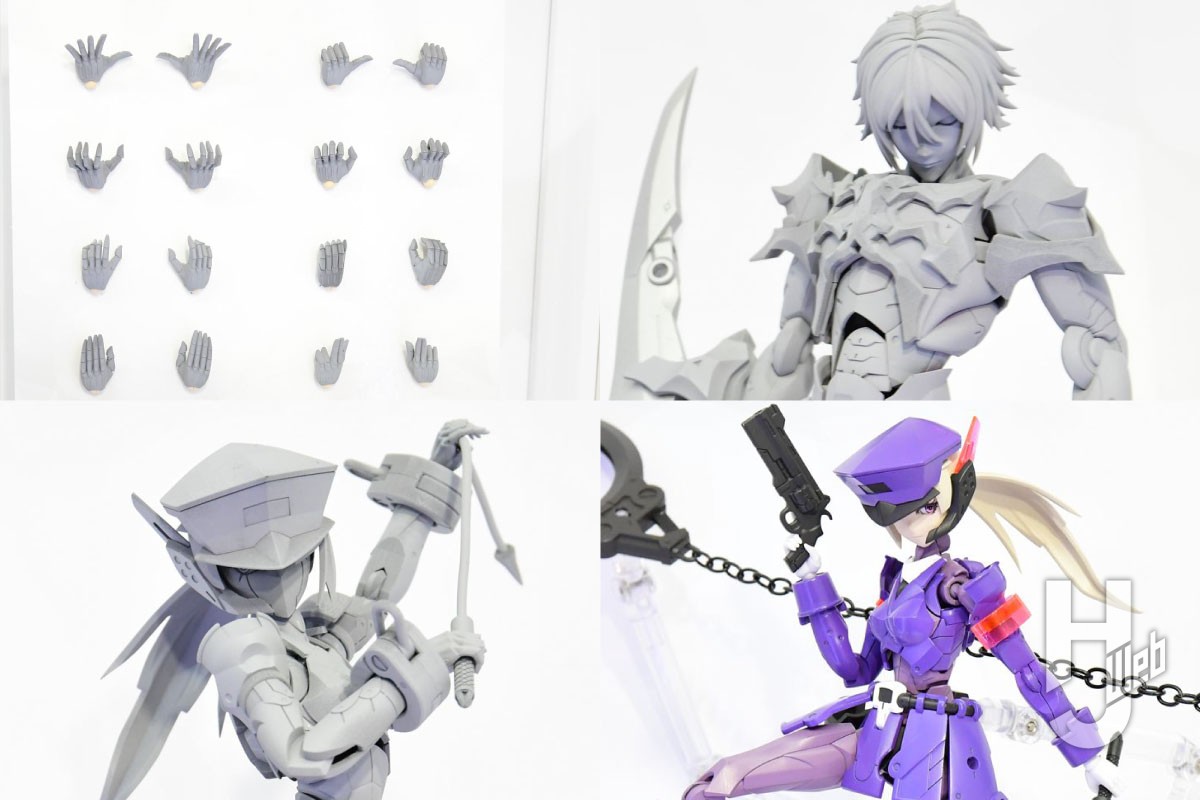 メガロマリア新キャラ「ジルコニア」「ヴァンガード・リーダー」原型が