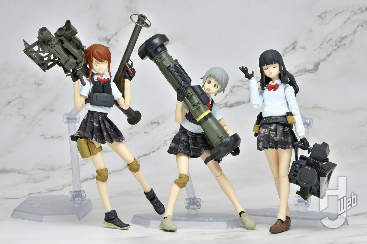 オリジナル武装JKをセットアップ！』figma 武装JKバリアント 第3弾