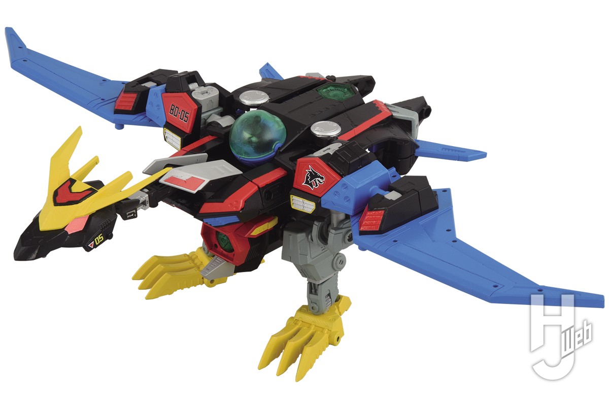 変形＆合体可能な『Bビーダマン爆外伝』くろボンの「ブラック