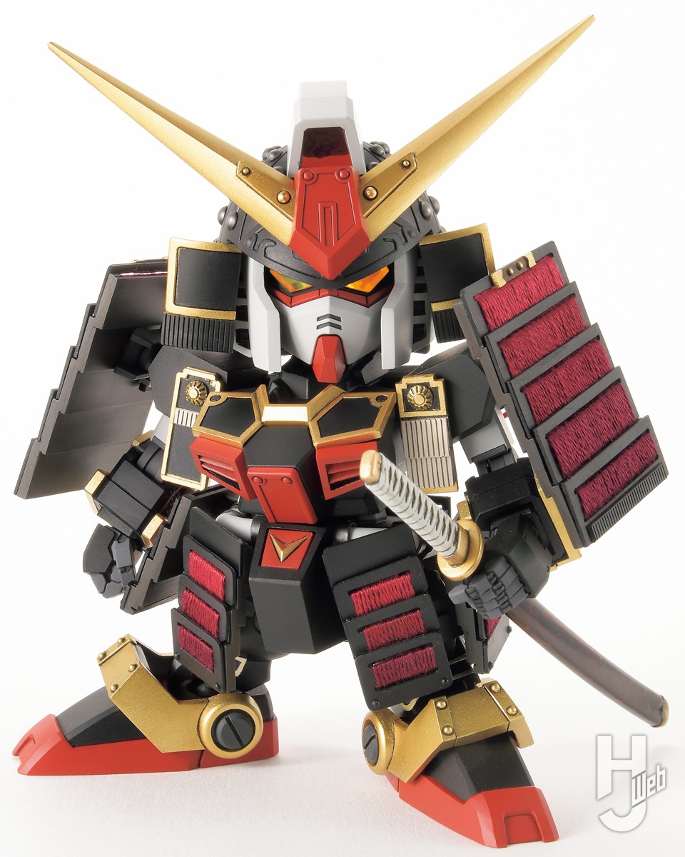 SDガンダム部門 【 金賞 】 は「武者頑駄無 黒漆塗赤糸威大鎧」!! 刺繍