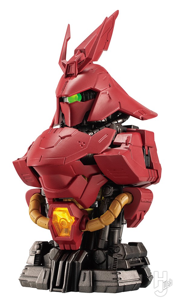 機動戦士ガンダム MSメカニカルバスト07 サザビー（三体）塗装完成品