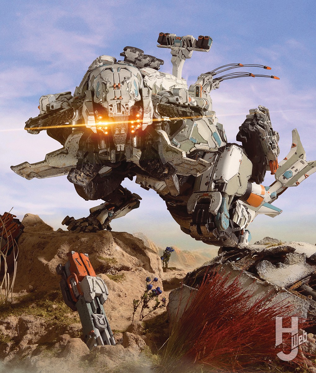 超大型機械獣「サンダージョー」が全長38cmのビッグサイズでプラキット