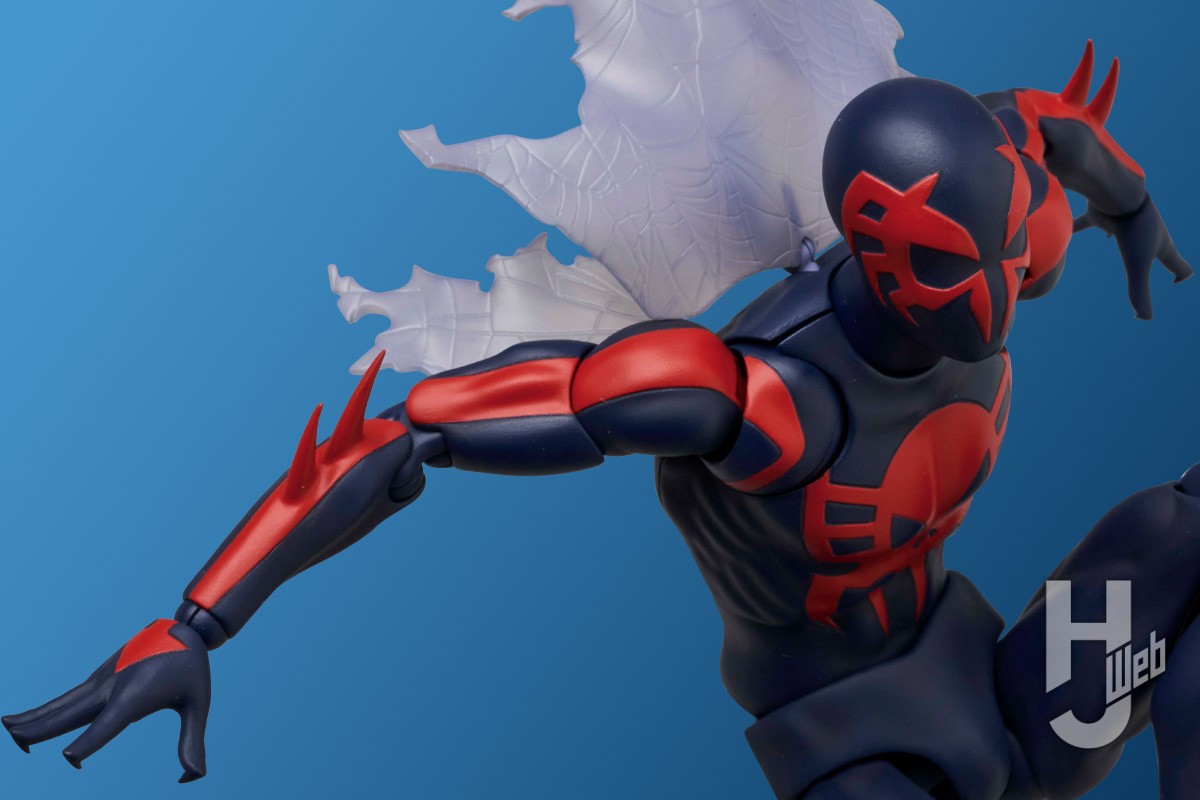 コミック版の「スパイダーマン2099」が可動フィギュアに