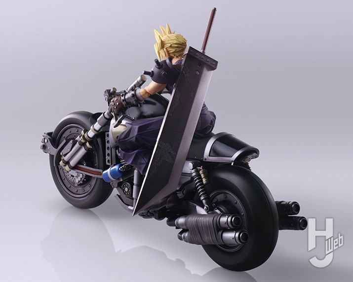 クラウド ハーディ=デイトナ フィギュア プレイアーツ改 FF7 限定