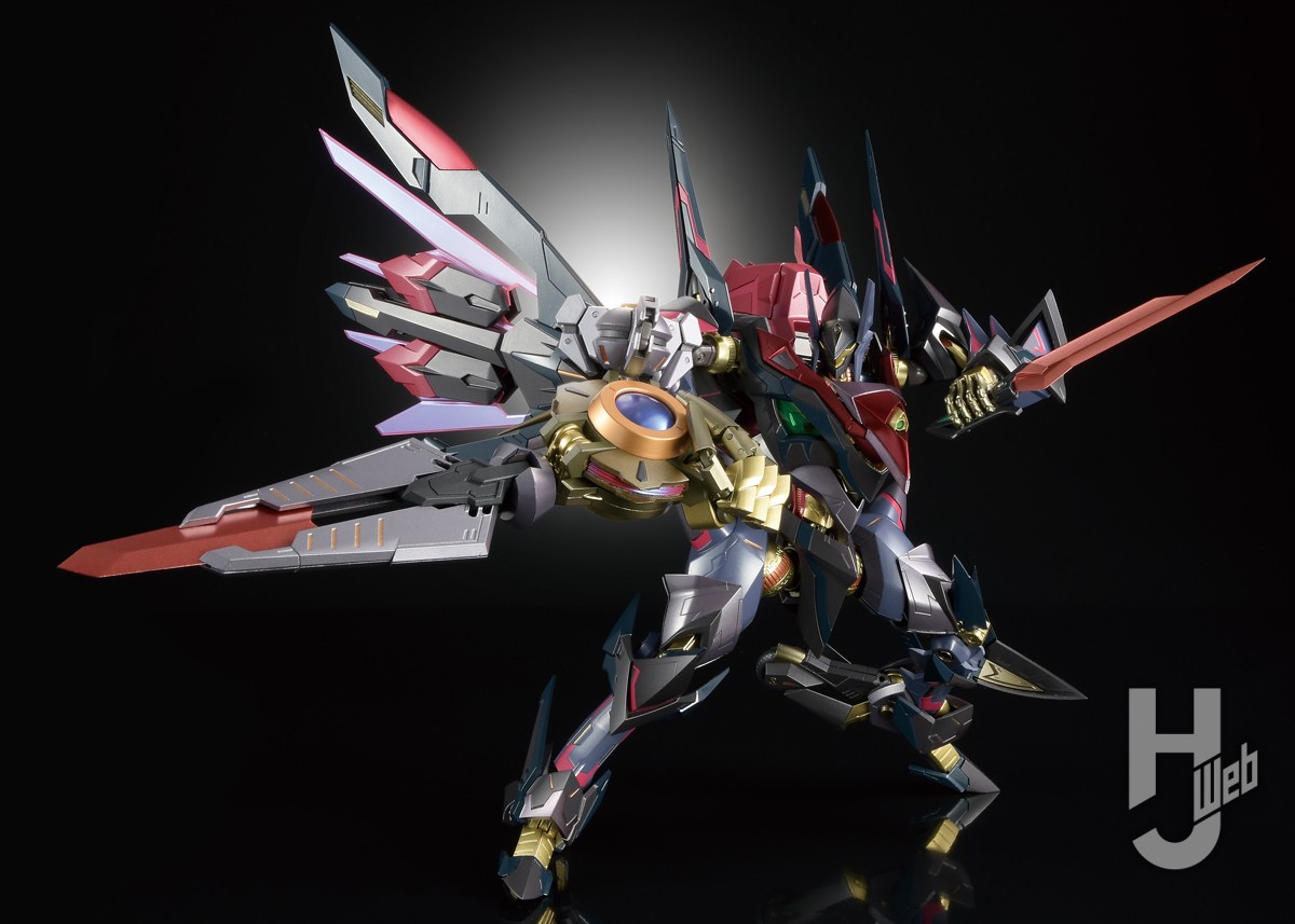 METAL BUILD DRAGON SCALE「鞠熾天-PURE ELEMENTS GUREN-」の塗装試作