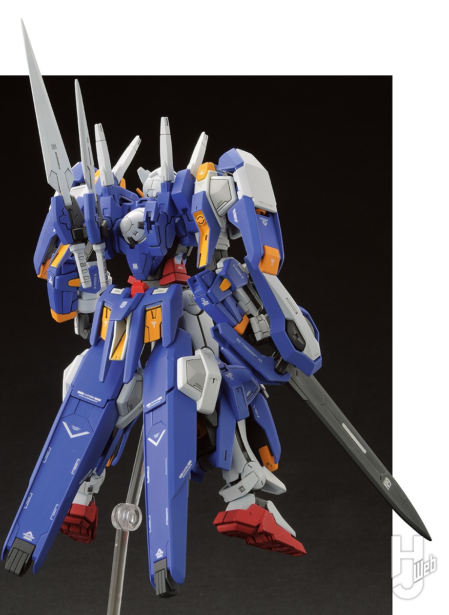 HG「アヴァランチエクシアダッシュ」上腕の短縮化と追加ディテールの