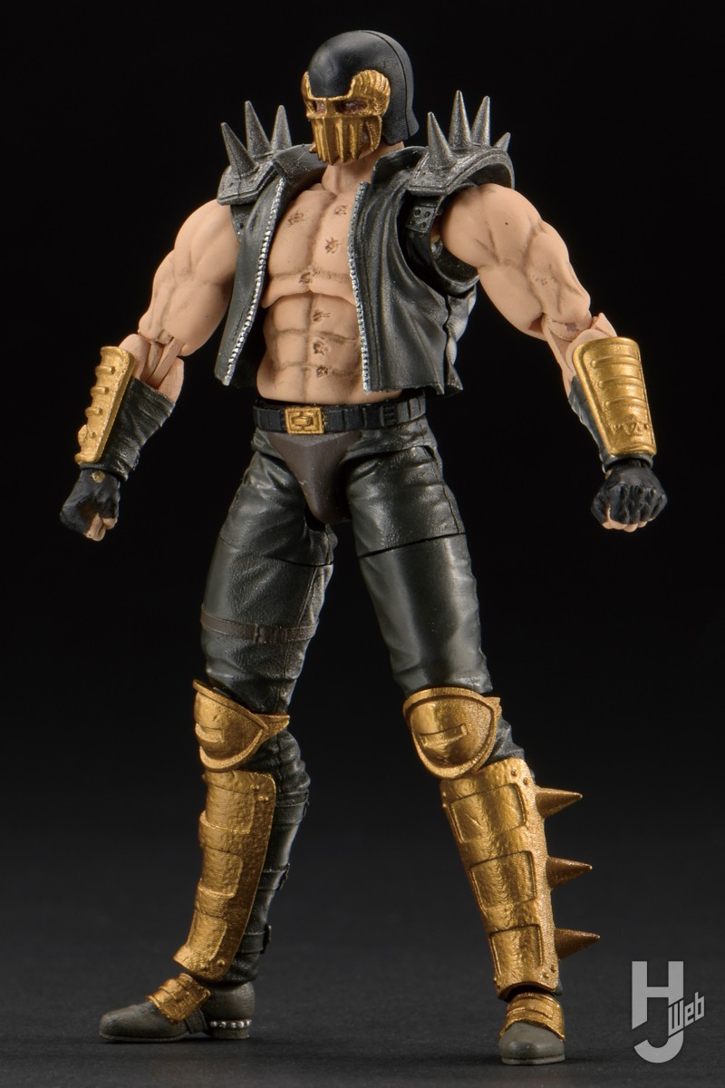 カイオウ SD北斗の拳消しゴム ガレキ プラモデル 塗装済み完成品 北斗