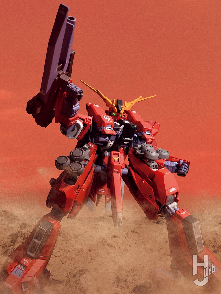 HGバーザム レジオン鹵獲仕様 （A.O.Z RE-BOOT版） 塗装完成品 HG