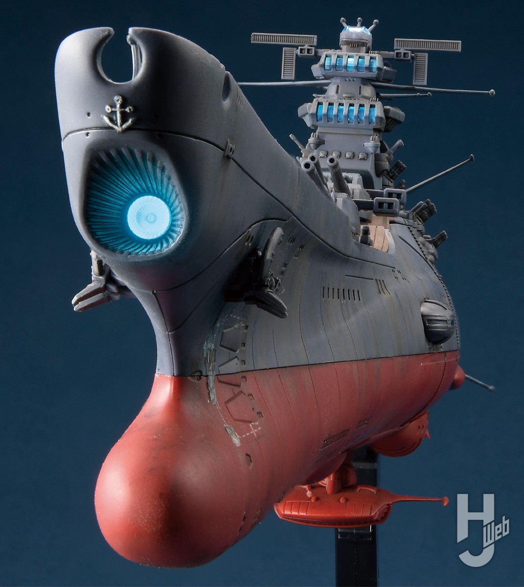 成型色活かしの簡単フィニッシュでヤマト発進!!「1/1000 宇宙戦艦