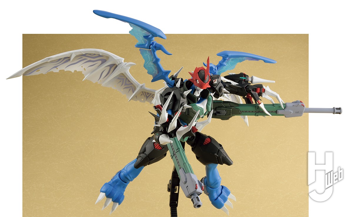 プラモデルになったデジモン「パイルドラモン」を製作！キットの魅力を