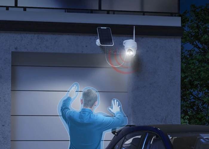 Argus Series B430 - 5MP Wi-Fi Solar Battery Camera with Pan & Tilt