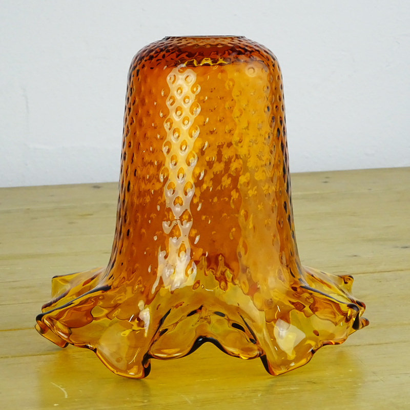 イギリス製 アンティーク ガラス ランプ シェード | アンティーク