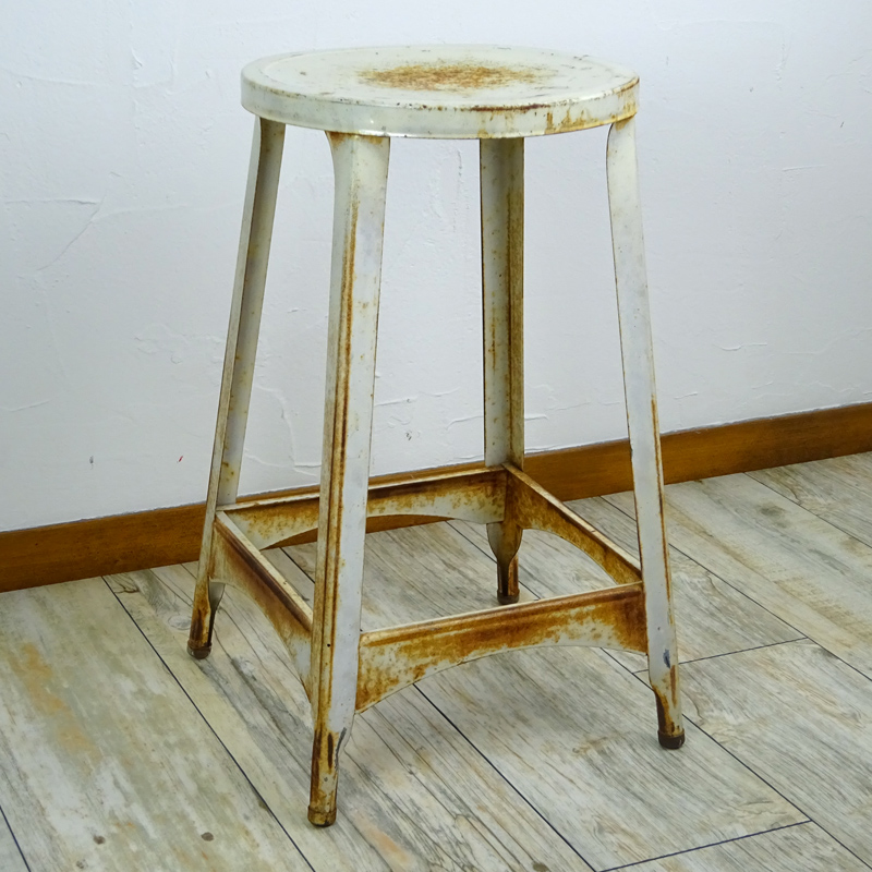 ヴィンテージ スチール スツール | アンティークショップ Home Sweet Home