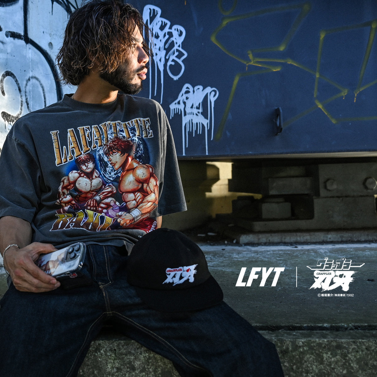 9月9日(土)12時よりLFYT × グラップラー刃牙のコラボTシャツ、CAPが