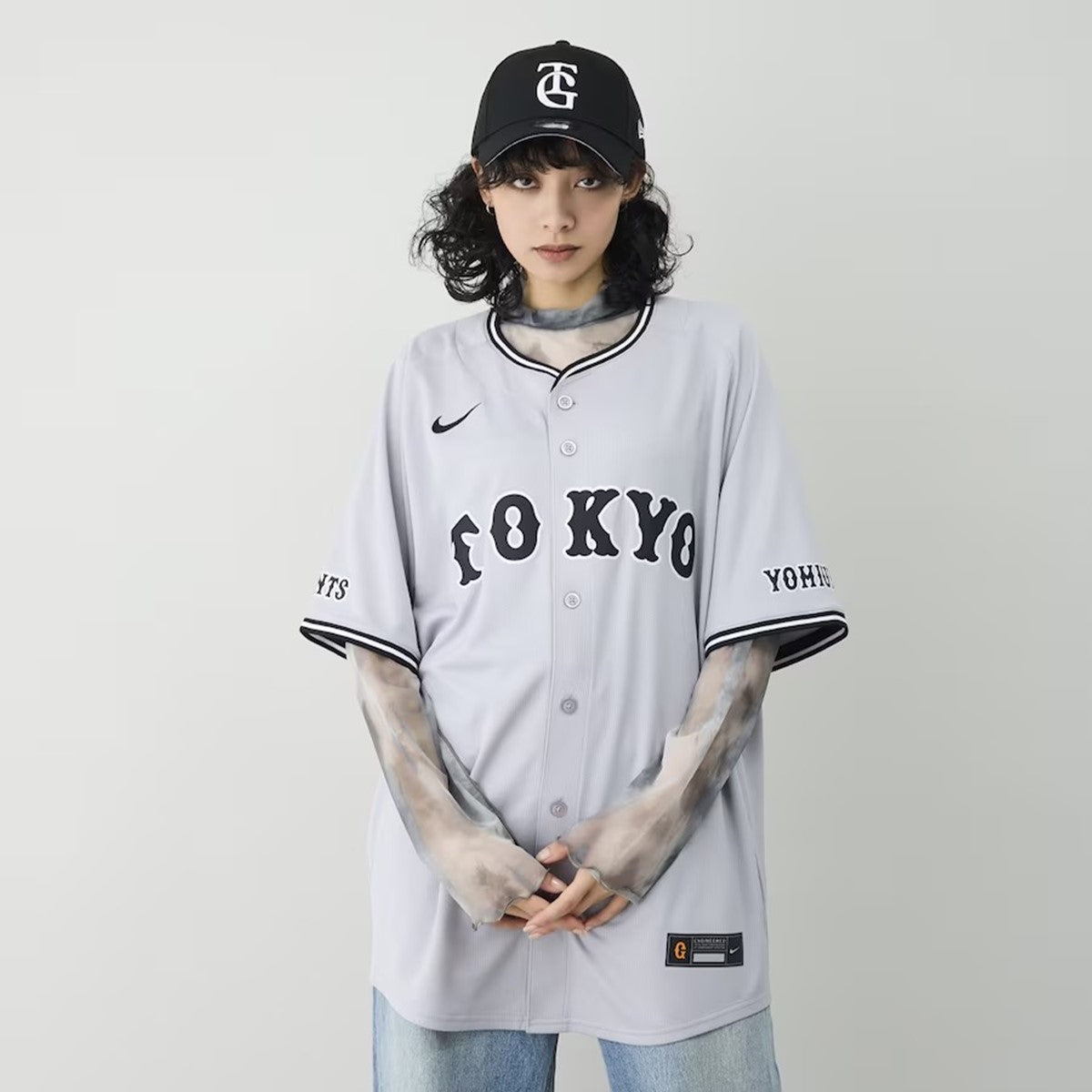 NIKE - REPLICA UNIFORM NPB GIANTS 読売ジャイアンツ 23 Visitor GRY