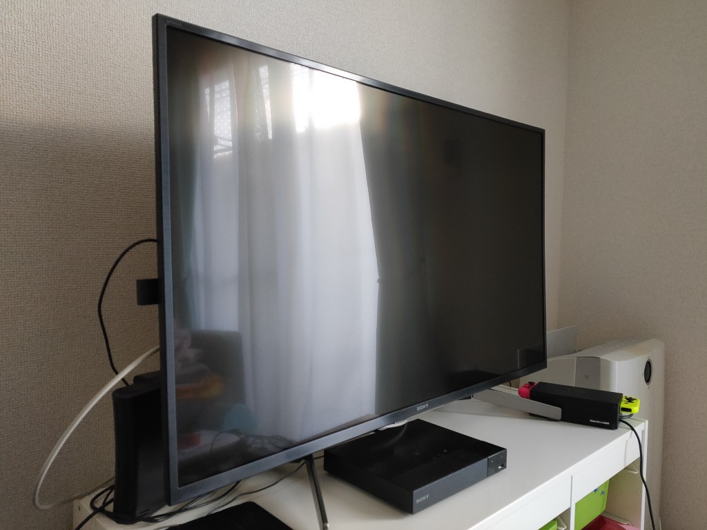 SONYの4K対応43インチ液晶テレビ、KJ-43X8000Gがコスパ良好。Android