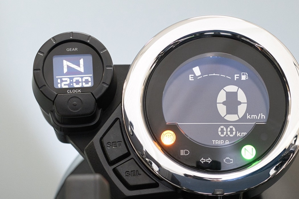 クロック＆ギアポジションメーター (25&26ym Monkey125)(Monkey125