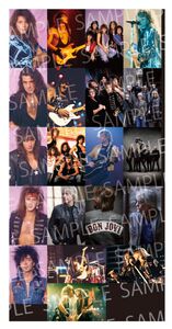 ボン・ジョヴィ歴代アルバムショットグラスセット