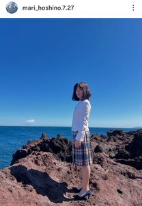 ホントに星野真里！？“激変”した姿にフォロワー騒然「雰囲気違いますね