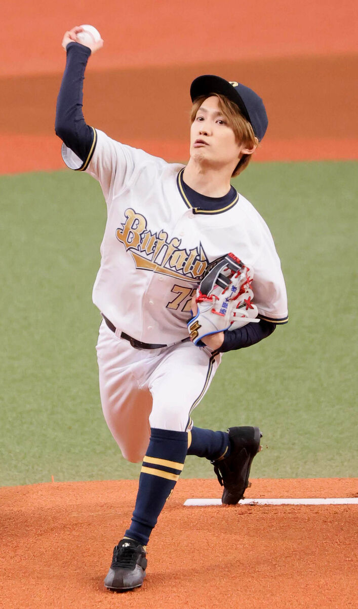なにわ男子 藤原丈一郎 オリックス・バファローズ ユニフォーム なにわ