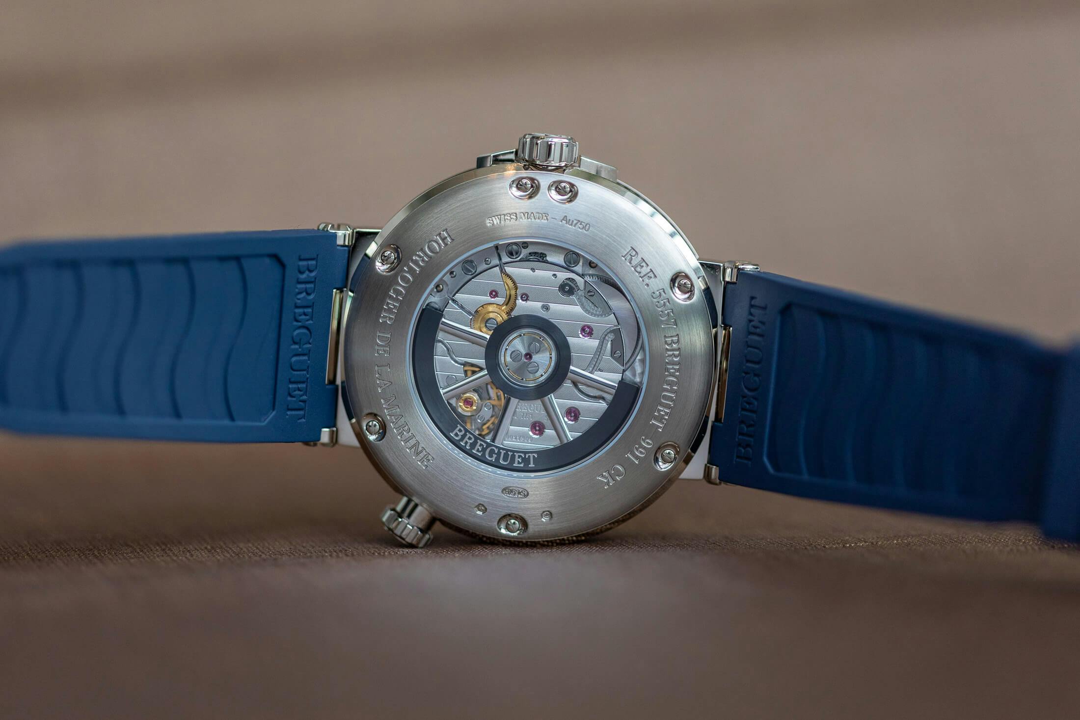 Introducing: ブレゲ マリーン オーラ・ムンディ 5557（編集部撮り