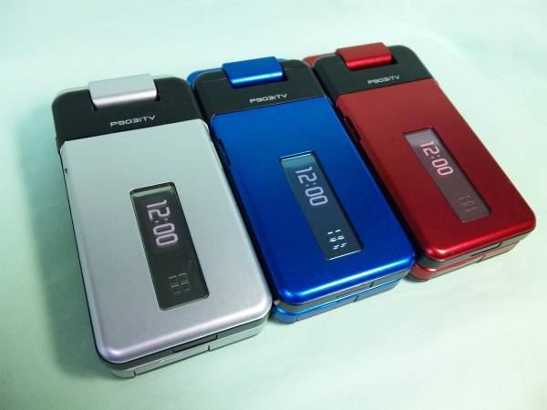 NTTドコモ P903iTV モックアップ 3色セット - モックセンター