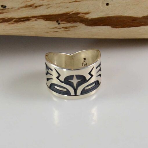 Ruben Saufkie Silver Mens Hopi Ring | Hoel's Sedona AZ