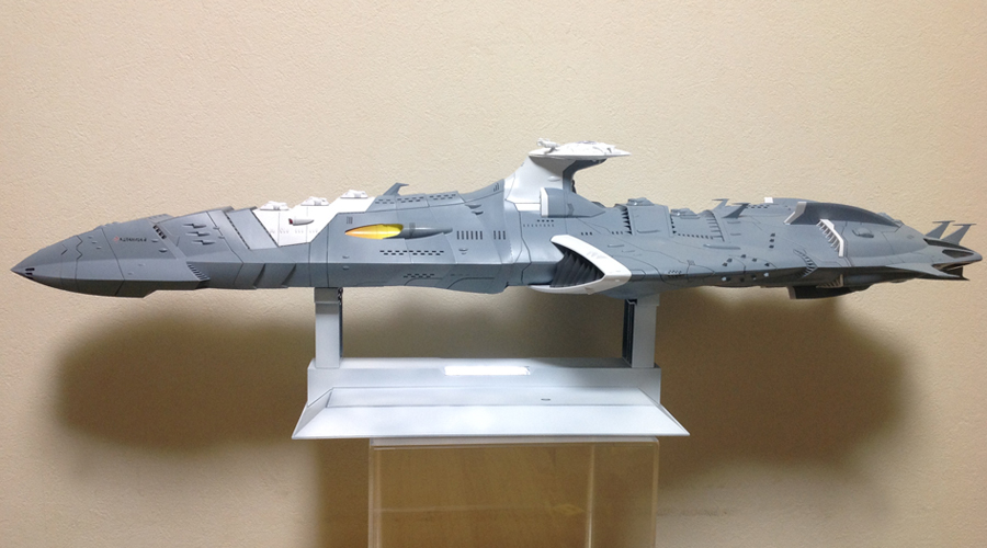 1/1000 ゼルグート級一等航宙戦闘艦ドメラーズIII世 (宇宙戦艦ヤマト