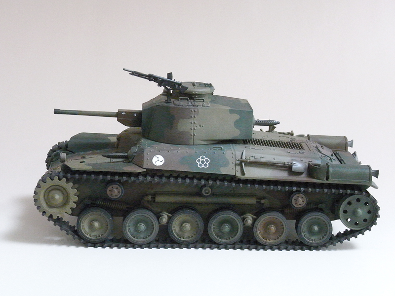 タミヤ 九七式中戦車 ジオラマ ◉九七式中戦車チハ改（TAMIYA