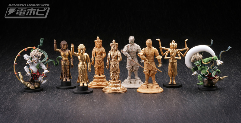 人気沸騰！海洋堂カプセルQミュージアムに「仏像」の第2弾がありがたく