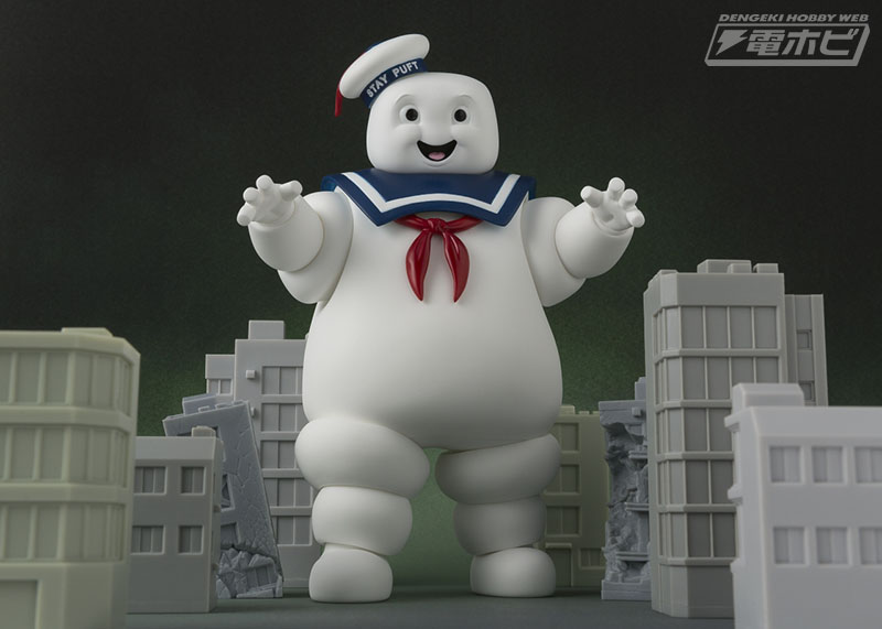 ゴーストバスターズ』のかわいすぎる破壊神「マシュマロマン」がS.H.