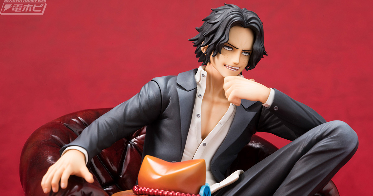 ワンピース』エースがイタズラっぽい笑顔を浮かべた姿でメガハウスから