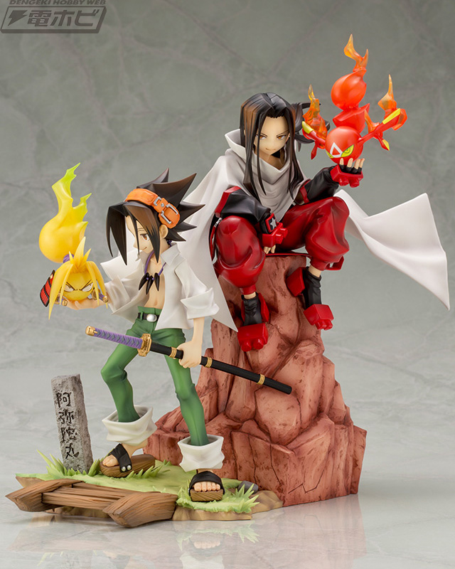 シャーマンキング』麻倉葉、ハオがコトブキヤから揃ってフィギュア化