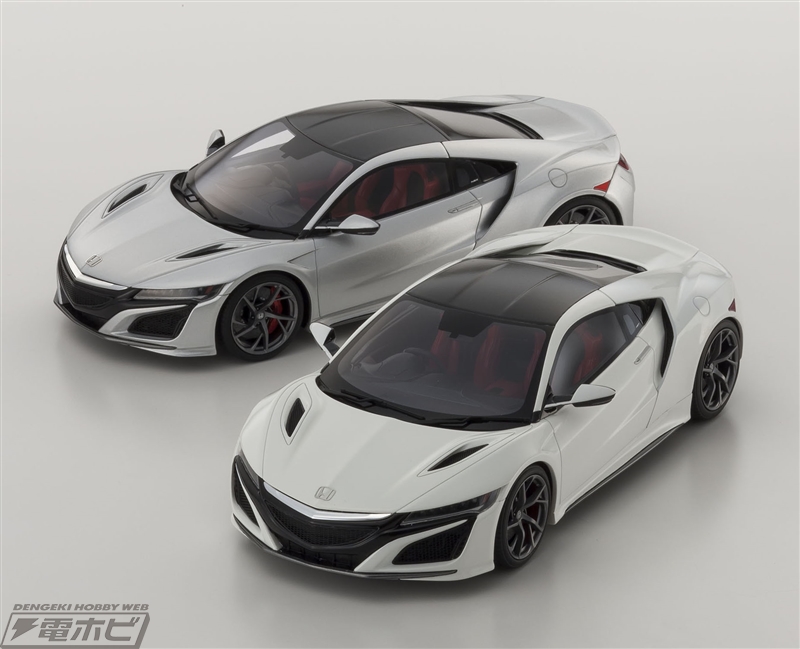 日本が誇るスーパースポーツ「ホンダ・NSX」が、京商「samurai