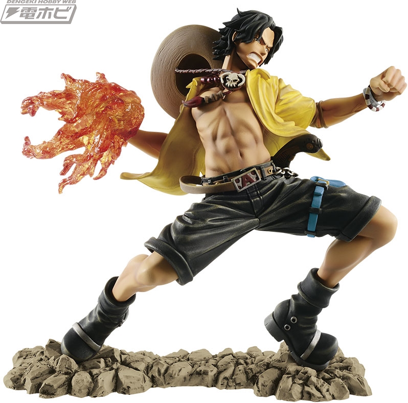 ワンピース』一番くじに「ルフィVSカタクリ」「エースVS白ひげ」を再現