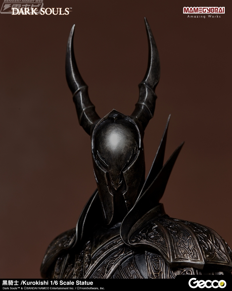 ダークソウル』黒騎士が全高約41センチの超リアルなスタチューに！鈍い