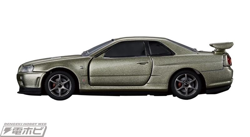 日産 スカイライン GT-R V・specII Nür」が1/43スケールのトミカ