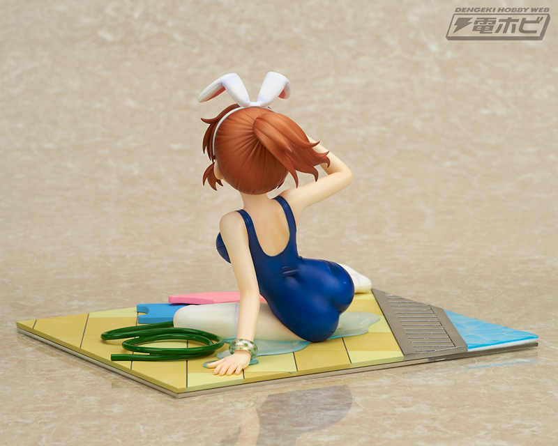 スク水でグラビアに挑むウサミンを再現！『アイドルマスター