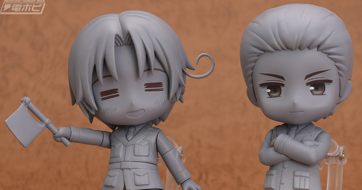 ヘタリア World☆Stars』ねんどろいど ドイツの原型が初公開！10月4日