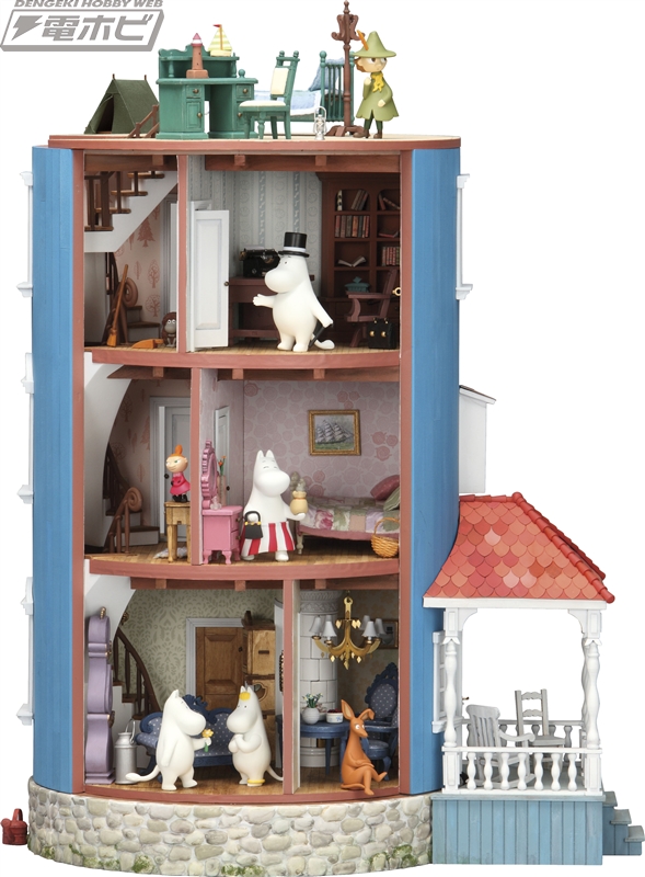 週刊『ムーミンハウスをつくる』全号パーツキットが販売！最終号までの